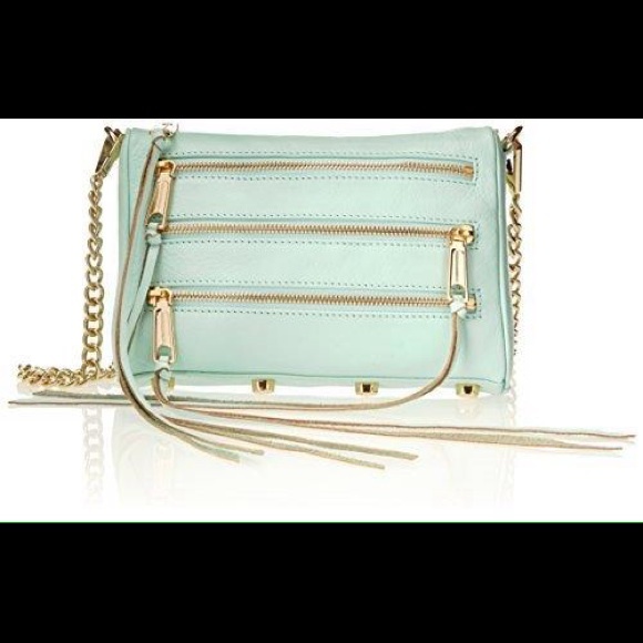 Rebecca Minkoff Five-Zip Mini Crossbody Bag