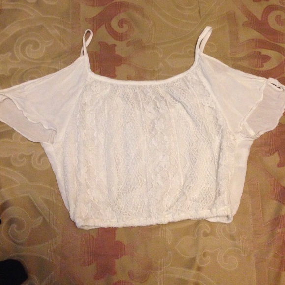 Hollister Crop Top Lace Size Small