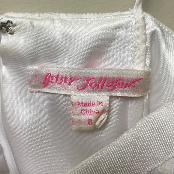 Betsey Johnson Sleeveless Lace Shiftdress - Picture 2 of 2