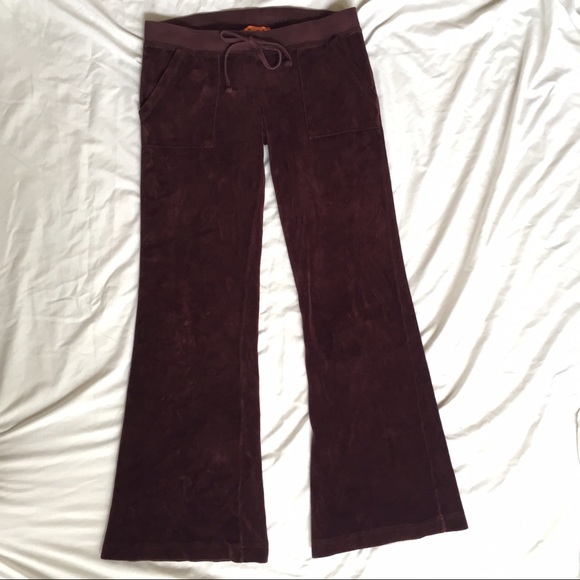 Juicy Couture sweat/track pants burgundy