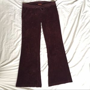 Juicy Couture sweat/track pants burgundy