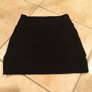 Black skirt
