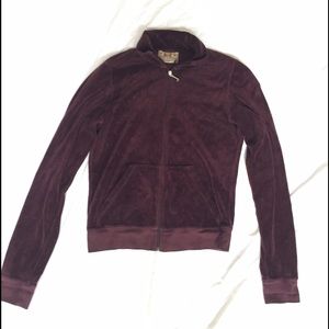 Juicy Couture track/sweat shirt burgundy