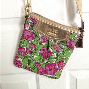 Coach Floral Satchel