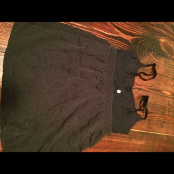 Euc lululemon Black dancer tank size 6