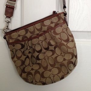 Brown "C" Coach Purse