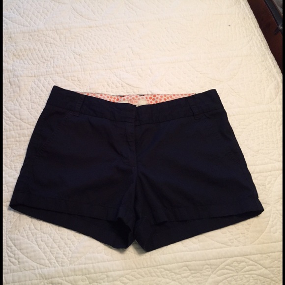 J. CREW FACTORY 3" CHINO SHORT & FLORAL EYELET TOP