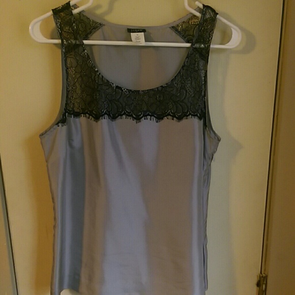 Silk and lace J.Crew sleeveless top