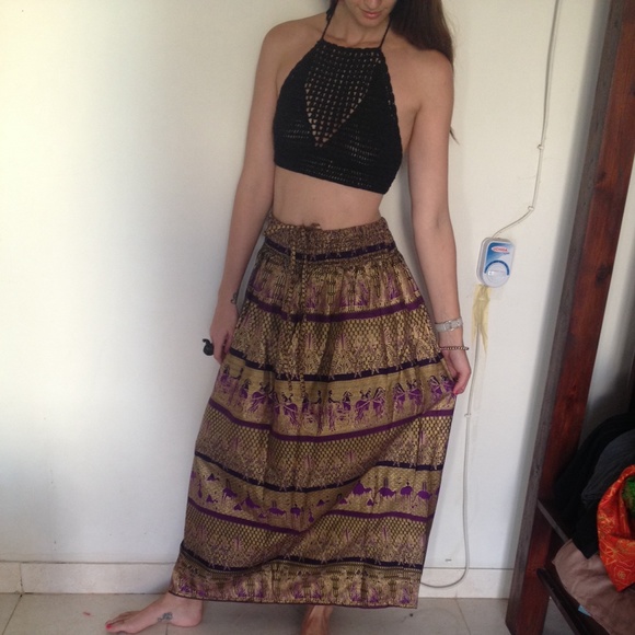 handmade Dresses & Skirts - DROP! The Javanese full body gold ceremony skirt