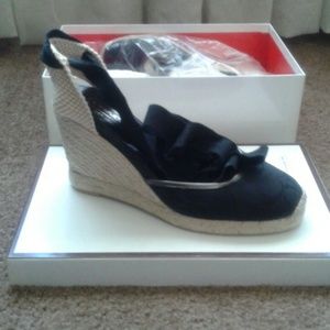 Authentic Coach Espadrille Wedge
