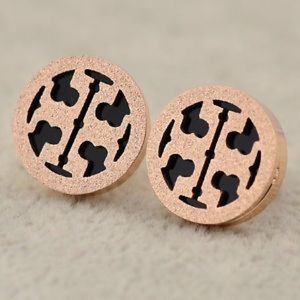 New! Rose Gold Stainless Steel Dull Polish Round