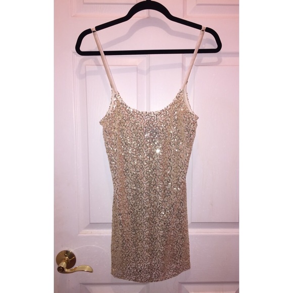 Free People Sequin Top