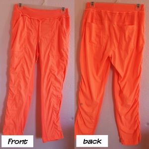 Lululemon Orange Capris