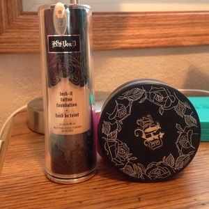 Kay Von D Lock-it tattoo foundation and powder
