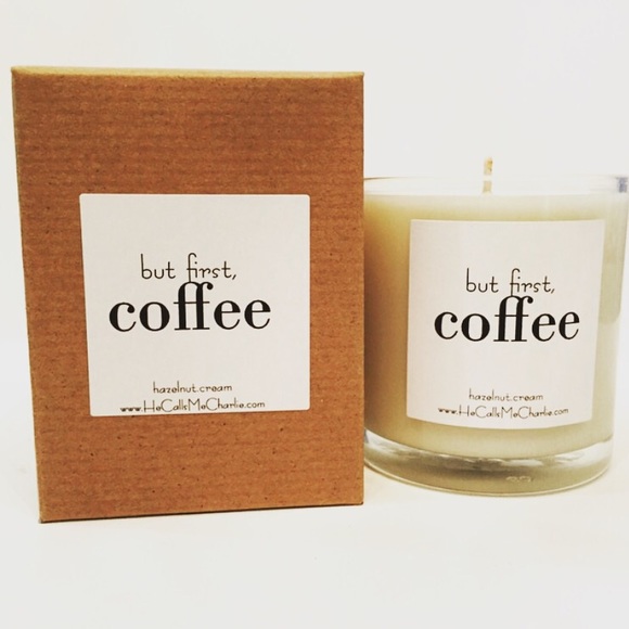 Hazelnut Flavored Coffee Soy Candle!!🍯☕️😋✨