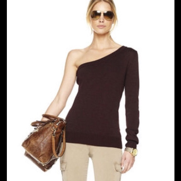 MICHAEL KORS one sleeve knit top