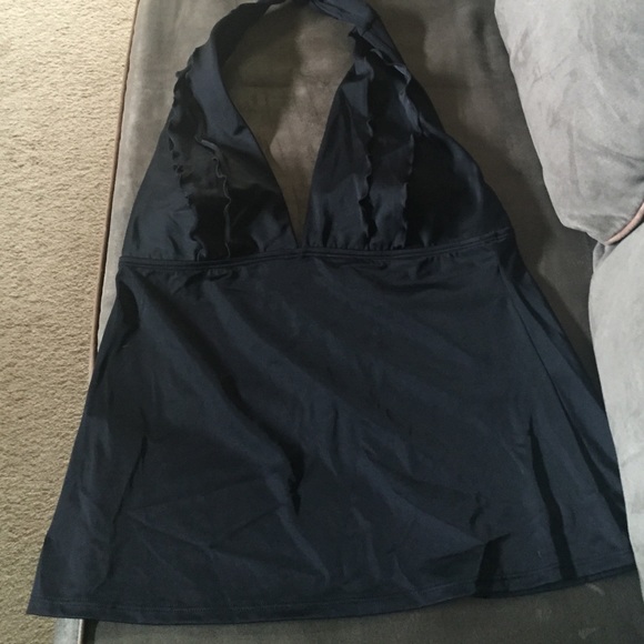 Tankini top black