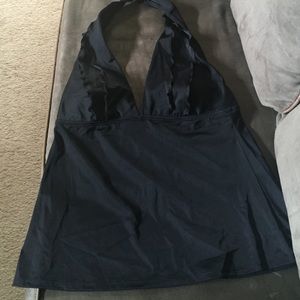 Tankini top black
