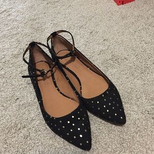 Madewell pointed flats