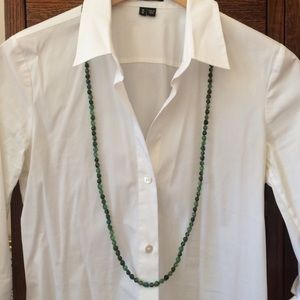 Chan Luu 42" green necklace