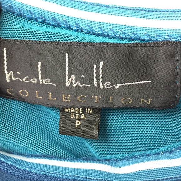 Nicole Miller Petite Slim Sleeveless Dress - Picture 3 of 3