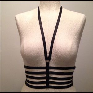 Elastic body harness