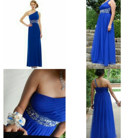 ROYAL BLUE DRESS