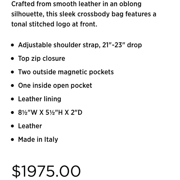 VALENTINO CROSS BODY / OVER THE SHOULDER HANDBAG - Picture 4 of 8