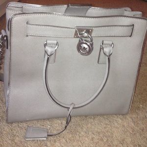 Brand new grey Michael Kors purse