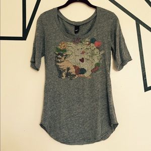 Obey Graphic Raglan Tee