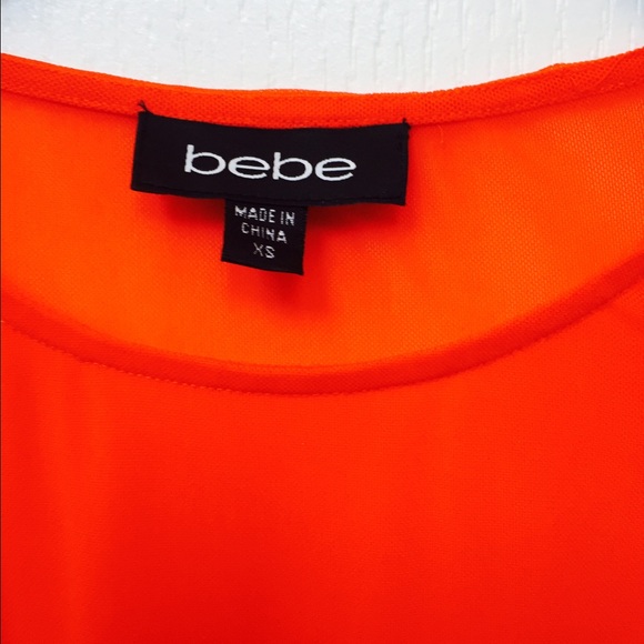 Bebe red dress