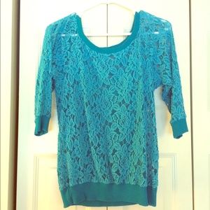 Express Blue  top