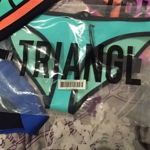 Triangl bottoms M Milly Santa Rosa splash
