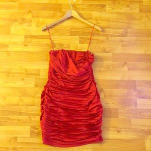 Red Express dress. Never worn.