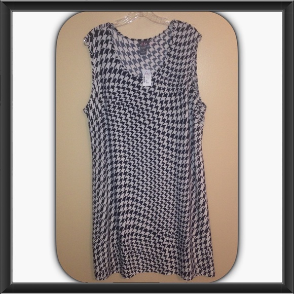 Dots Herringbone knit dress