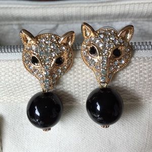 Fashion Leopard drop earring