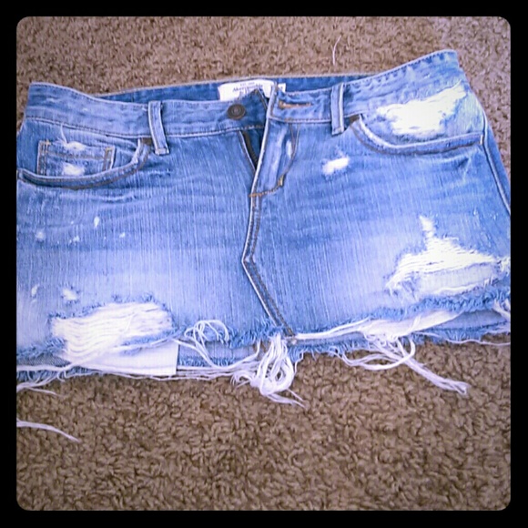 Abercrombie and Fitch denim skirt