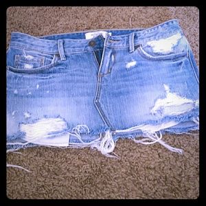 Abercrombie and Fitch denim skirt