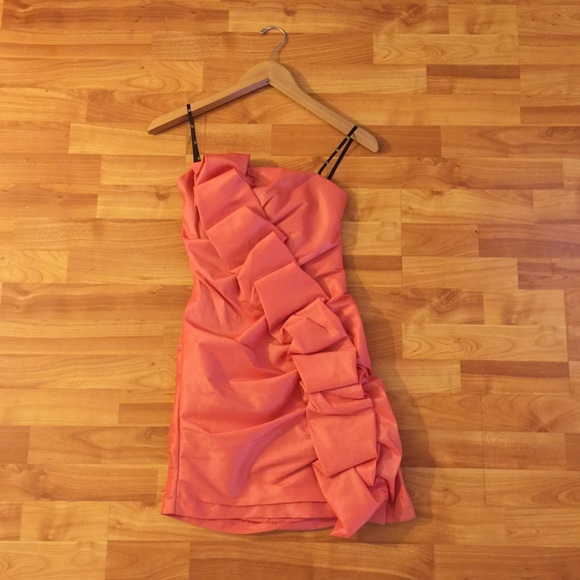 Peach Dress