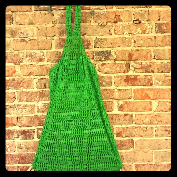 Green Shoshanna dress