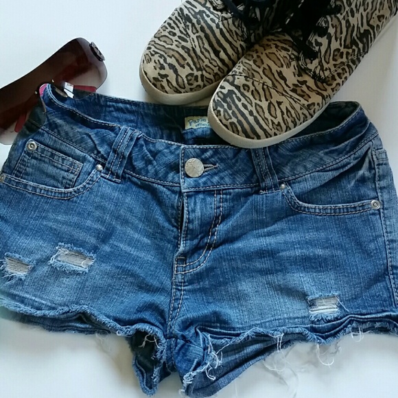 [BOGO 50%] Paris Blues Denim Hot Shorts