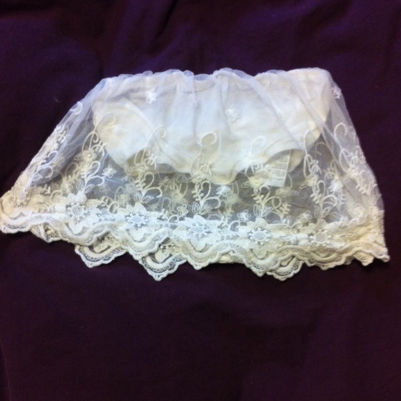 Urban outfitters lace crop top
