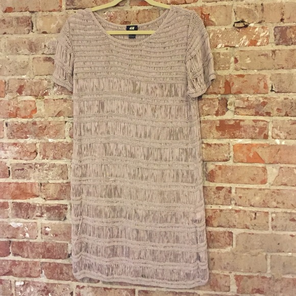 h&M woven shirt dress