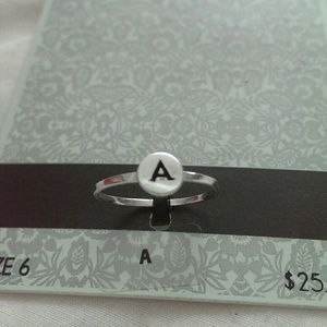 Sterling silver ring