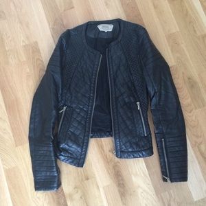 Leather jacket
