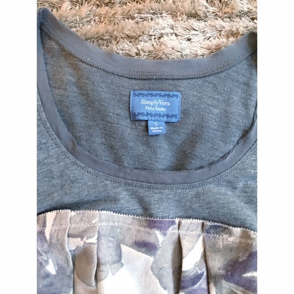 Simply Vera Floral Watercolor Dress - Picture 3 of 4