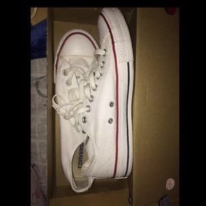 Low Top White Converses.