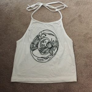 ✨RARE✨ limited edition mermaids brandy halter top