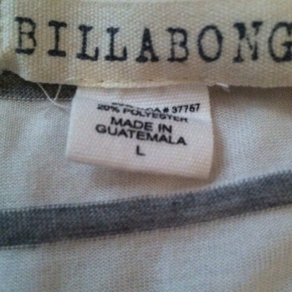 Striped Billabong top - Picture 2 of 3