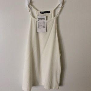 BRANDY MELVILLE White Crop Top